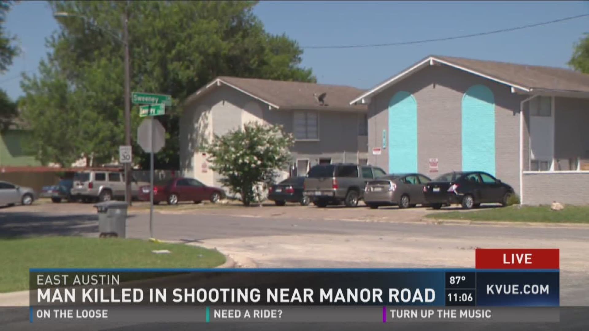 Man killed in shooting near Manor Road