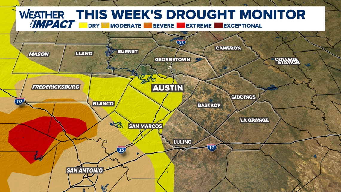 Hurricane Beryl: Rainfall totals could help drought in Texas | kvue.com