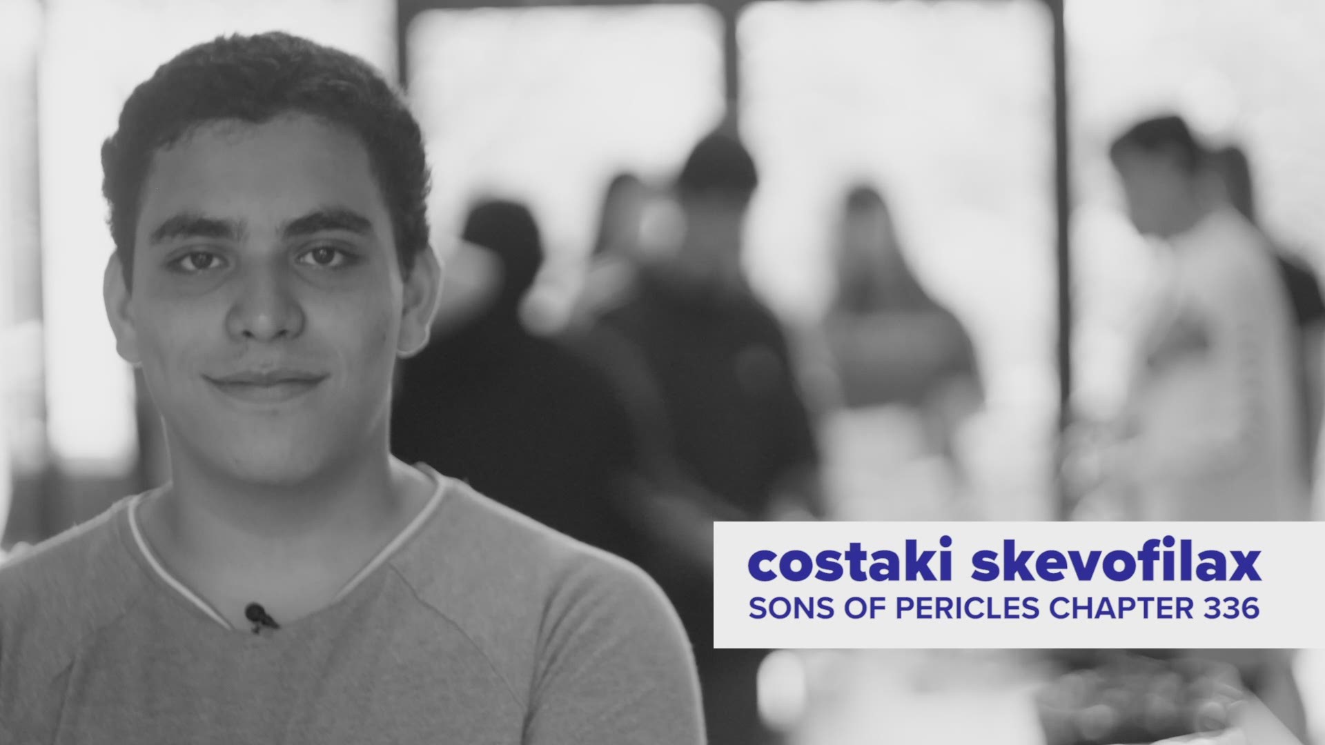 Meet Five Who Care winner Costaki Skevofilax.
