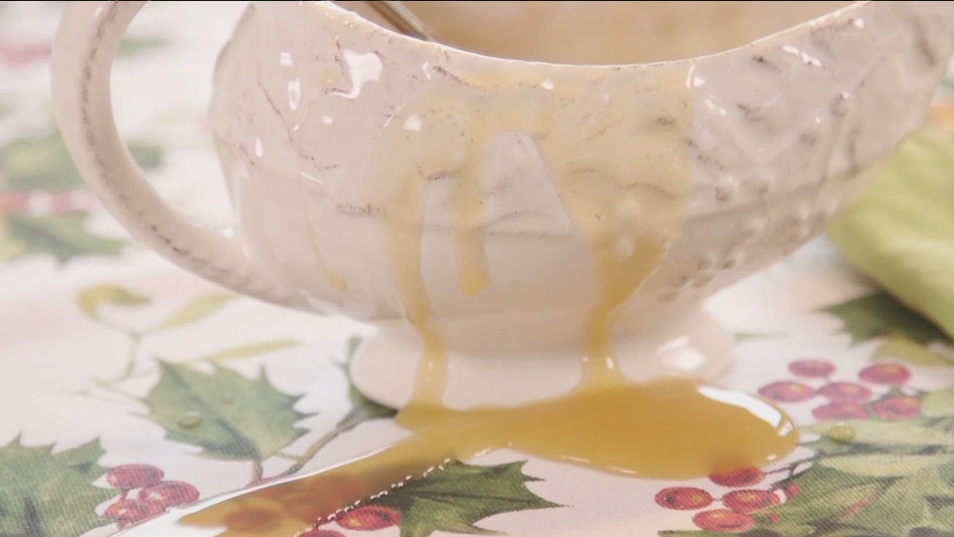 Consumer Reports shares how to wash out stains from sauces, desserts and wines this holiday season. 