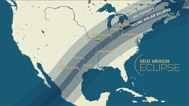 Austin airport getting ready for total solar eclipse | kvue.com