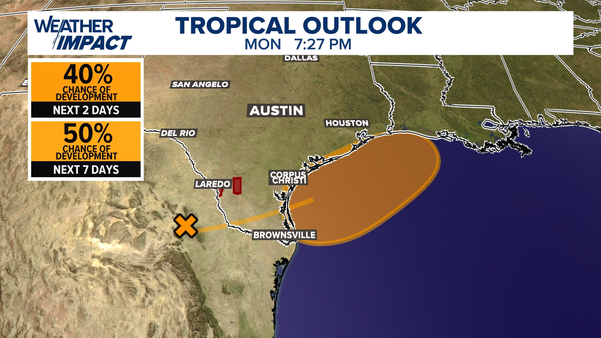 Heavy rain risk decreasing for Central Texas; Flood Watch continues ...