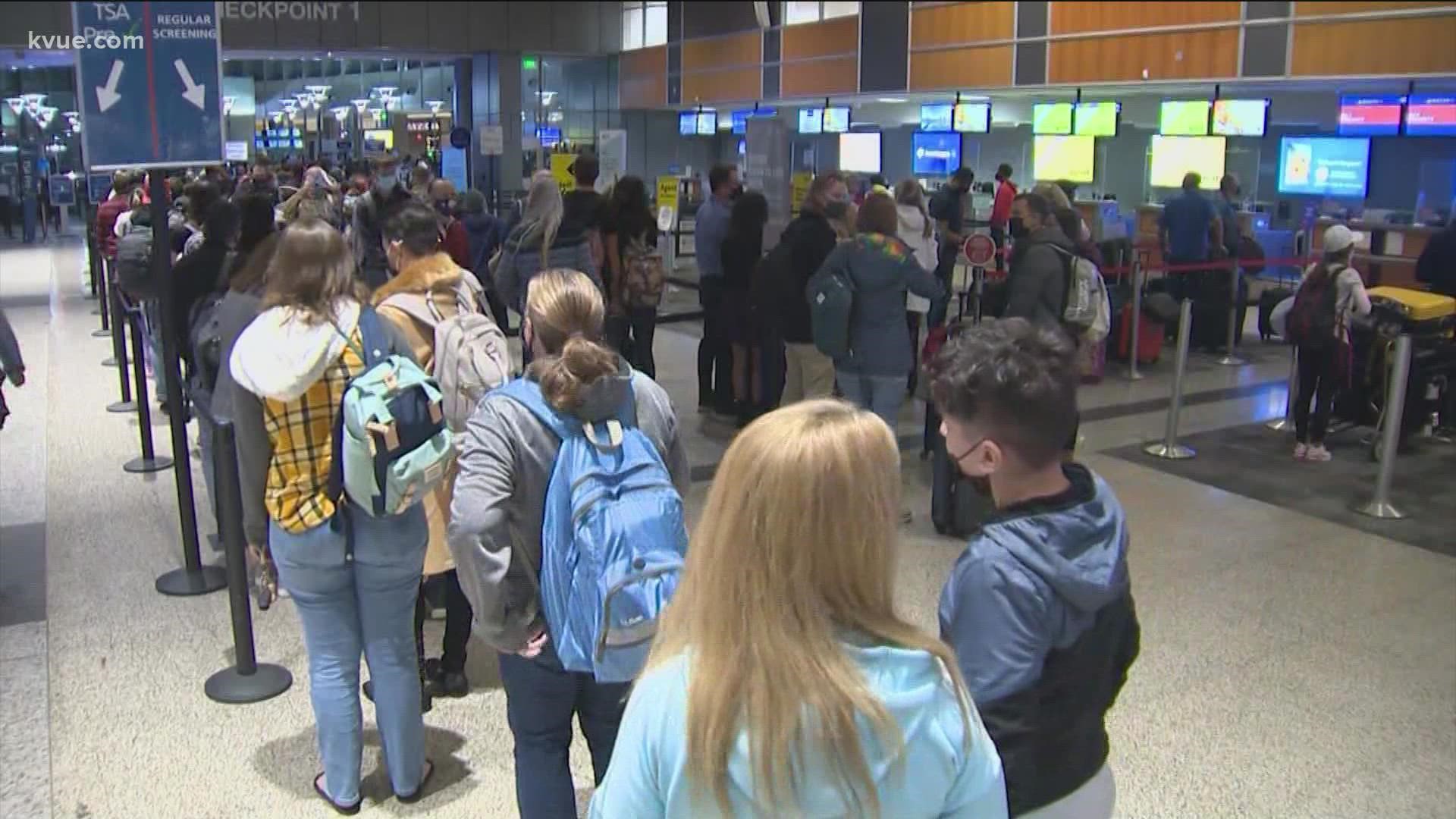 More travelers are hitting the skies and that could mean longer wait times at the airport. Here are some tips that could help you out.