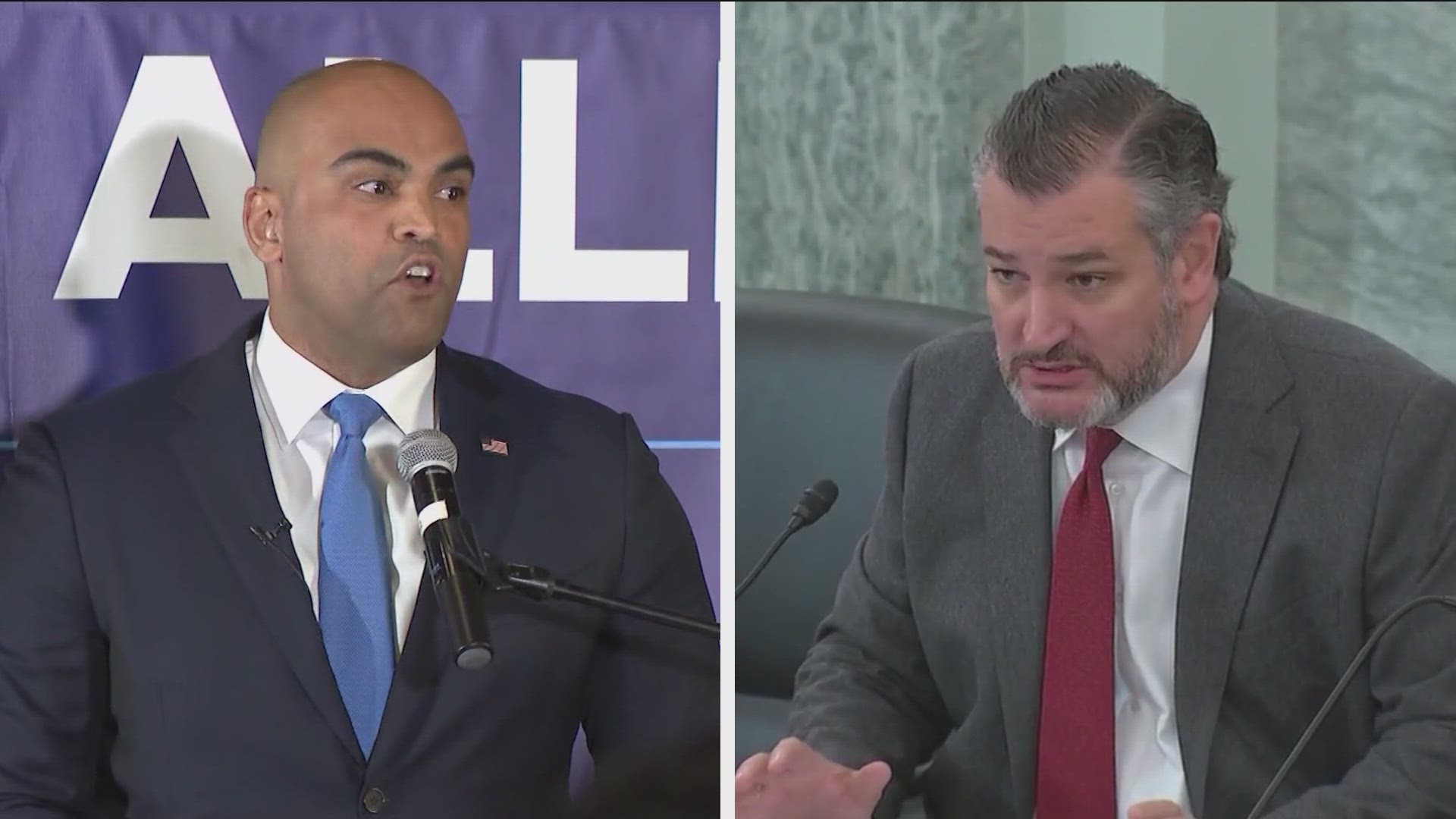 Cruz will face Democratic nominee Colin Allred in the race for U.S. Senate later this year.