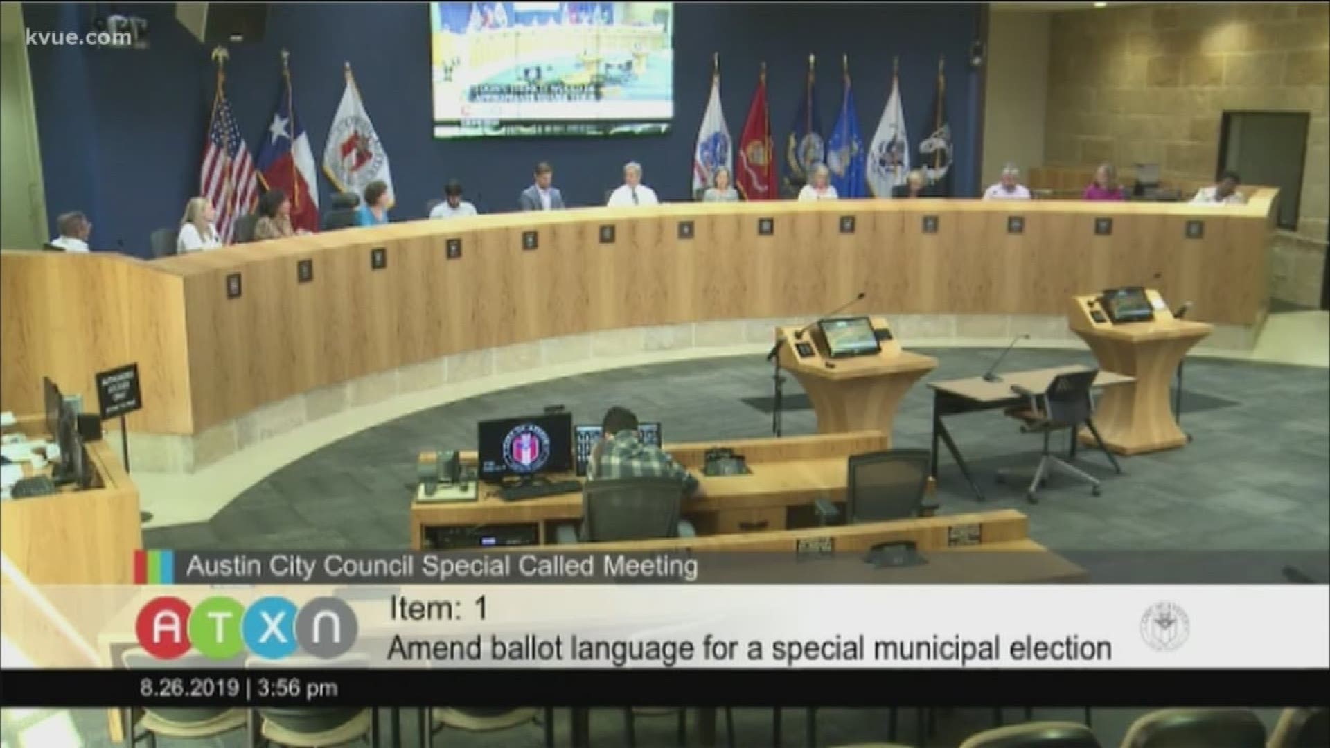 Wording regarding an Austin convention center ballot item has become a source of controversy.