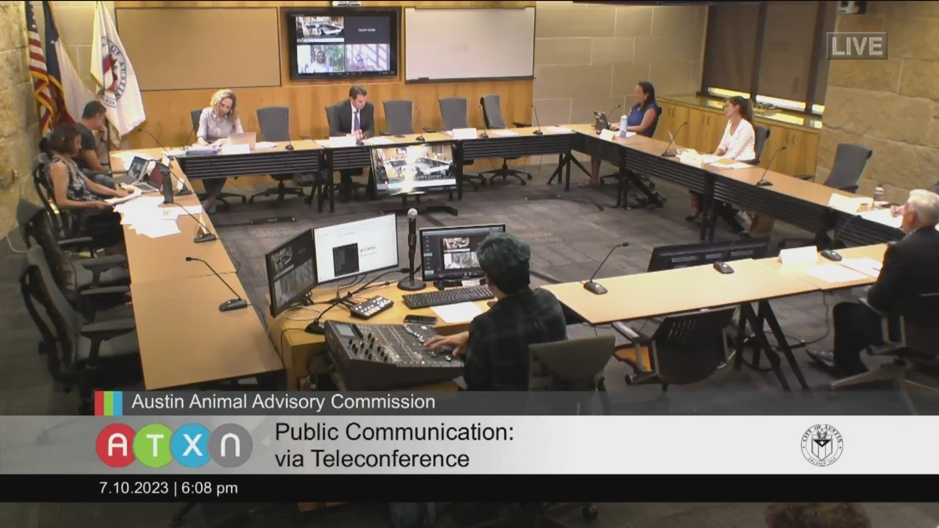 Austin Animal Advisory Commission limiting wild animal