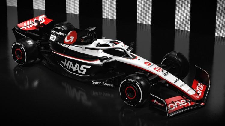 New livery for 2023 season unveiled by Haas F1 team