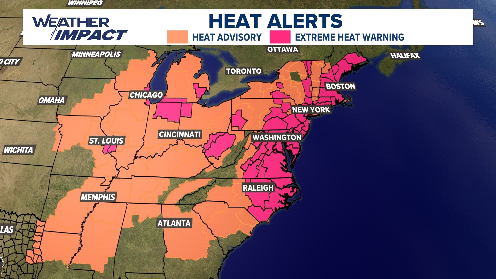 Heat wave hits Eastern, Midwest US this week | kvue.com