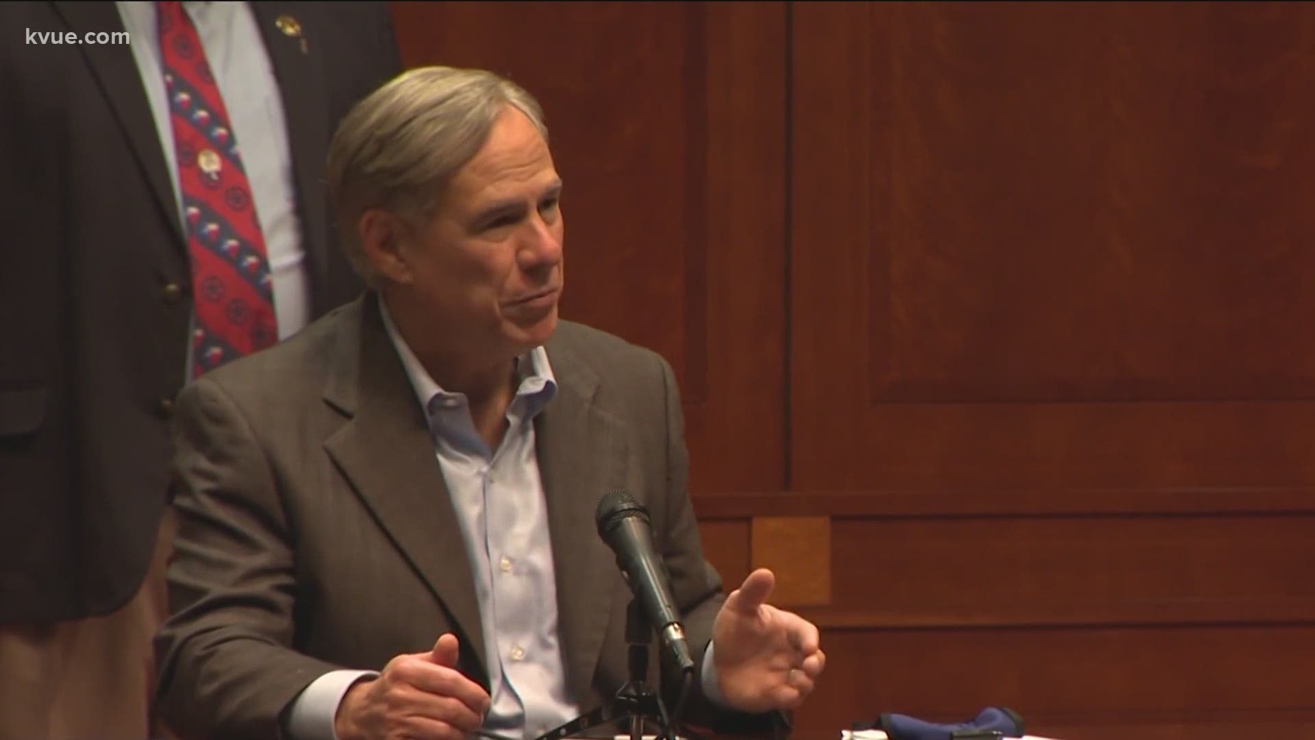 Gov. Abbott said Texas will not have to go into another shutdown again if everyone does their part.