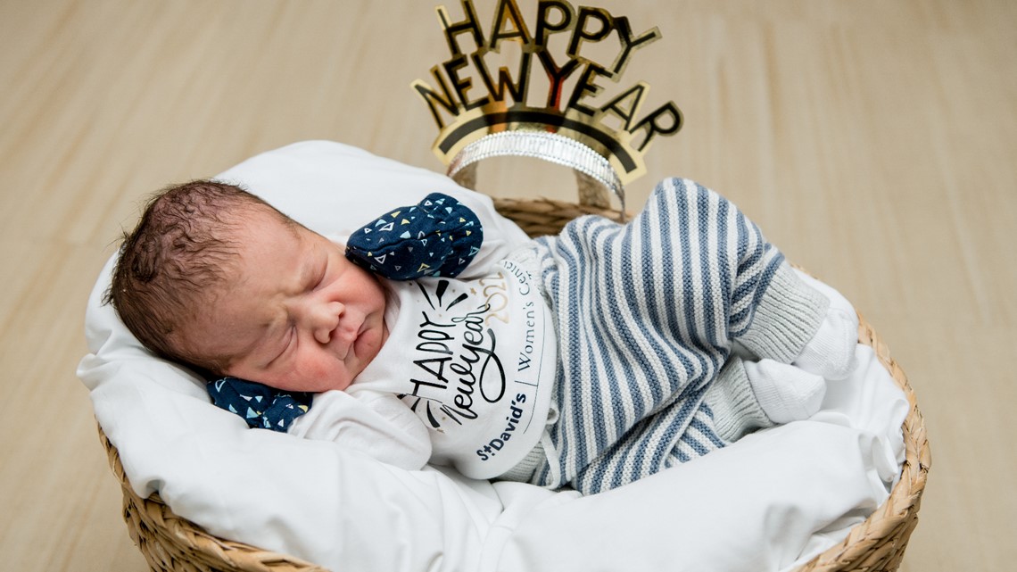 St. David's HealthCare welcomes the first baby born in the new year