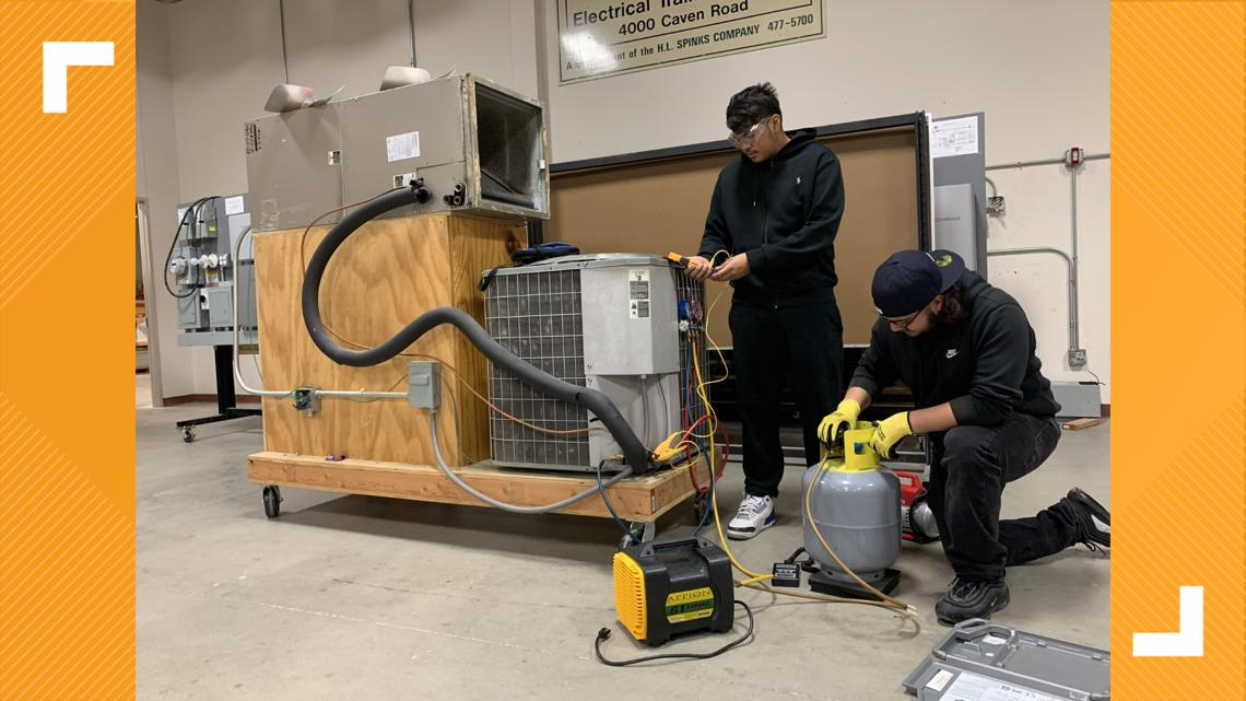 Austin nonprofit graduating muchneeded HVAC technicians