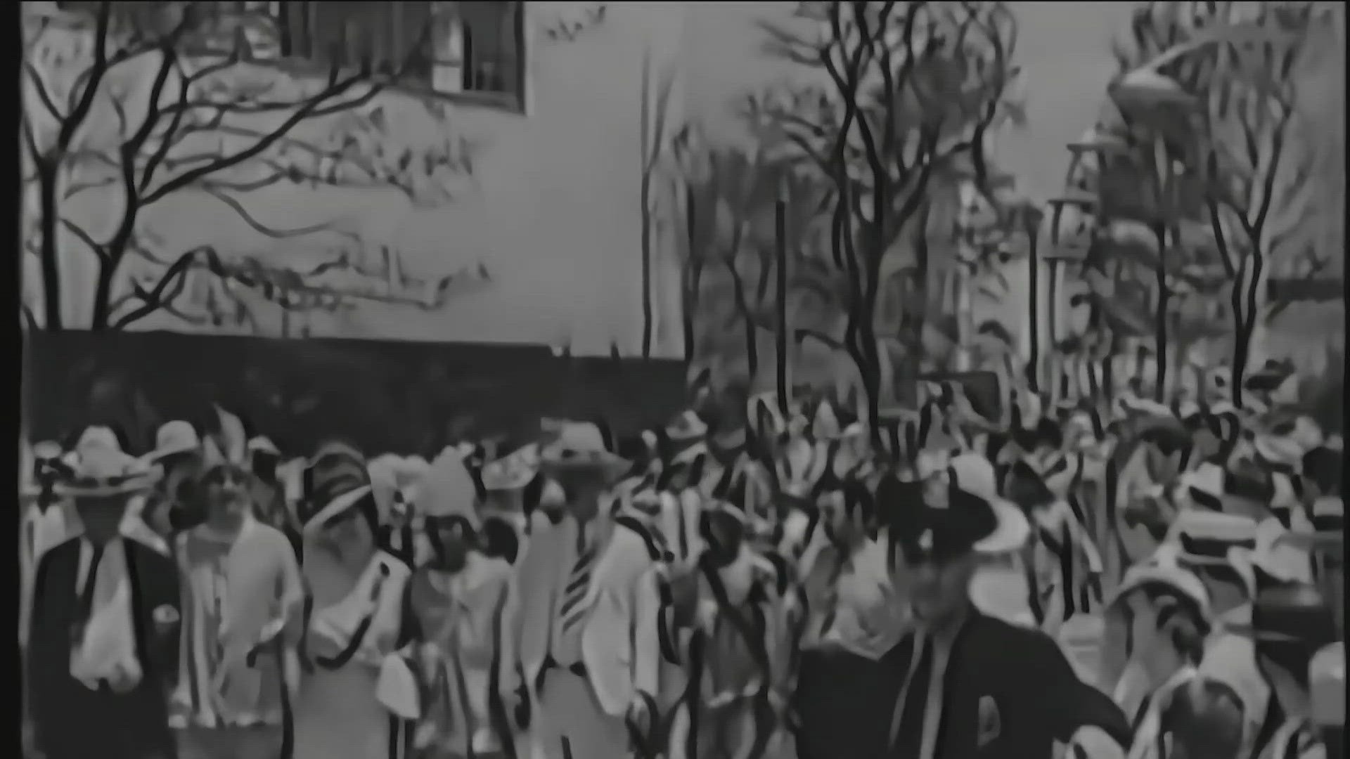 The Texas Centennial Exposition in 1936 drew over six million people to celebrate 100 years of Lone Star State independence, as movie photographers captured it all.