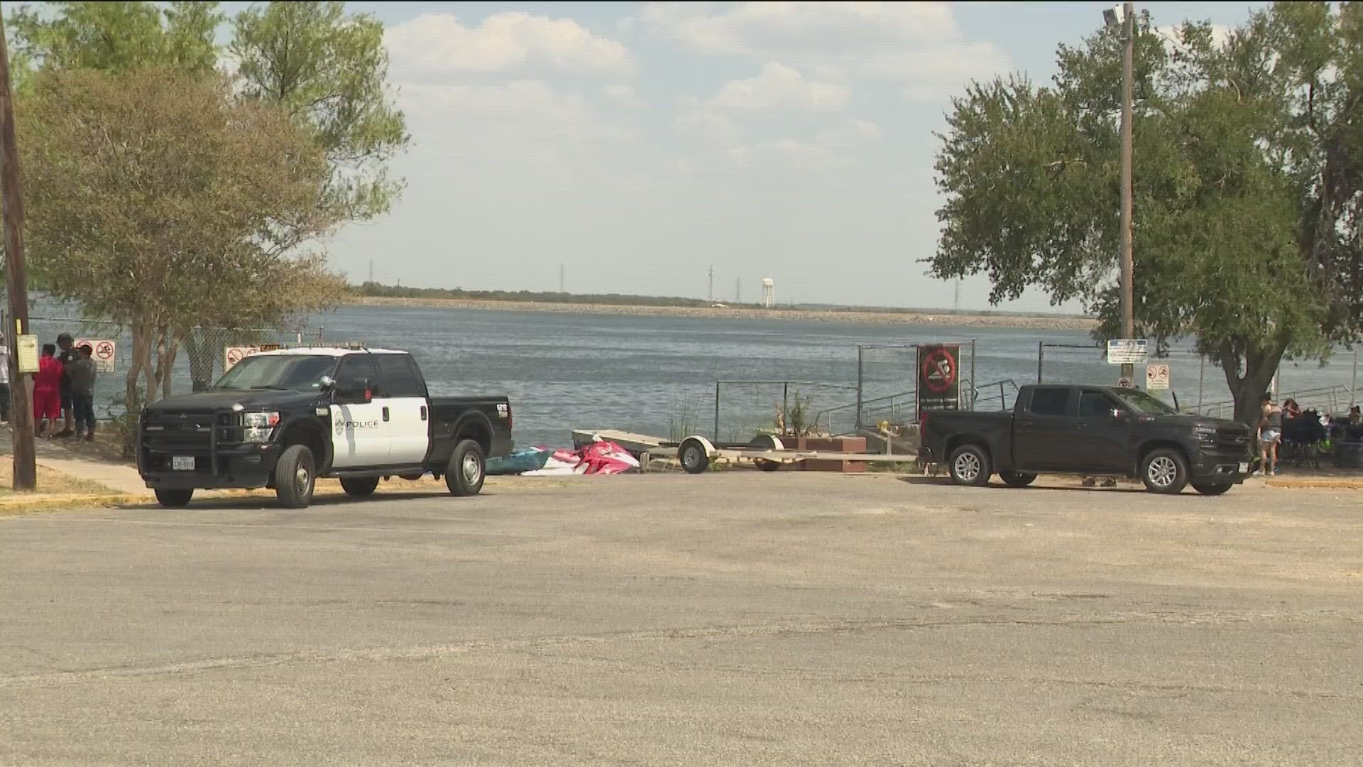 A crash involving two Jet Skis sent three people to the hospital on Sunday afternoon.