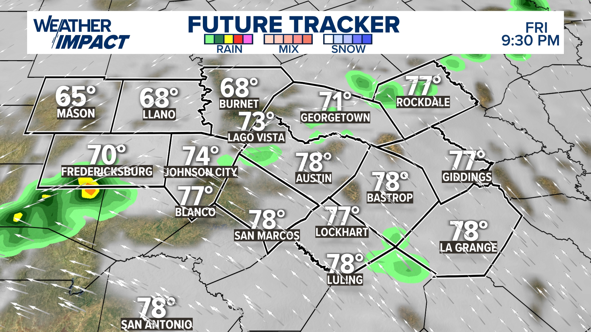 Austin-area weather: Rain chances increase for Central Texas later in ...