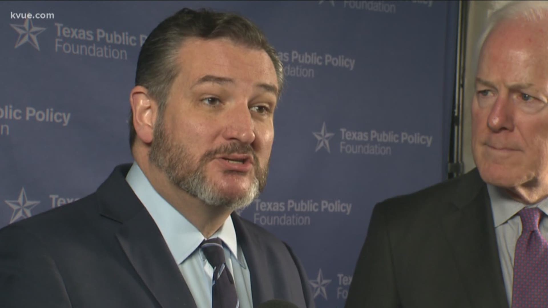 Fresh off their trip to the Texas-Mexico border, Texas Senators John Cornyn and Ted Cruz were in Austin on Friday.