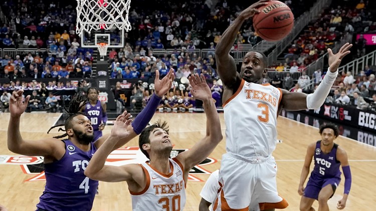 Texas Longhorns blow 20-point lead, bounced by TCU from Big 12 Championship tournament