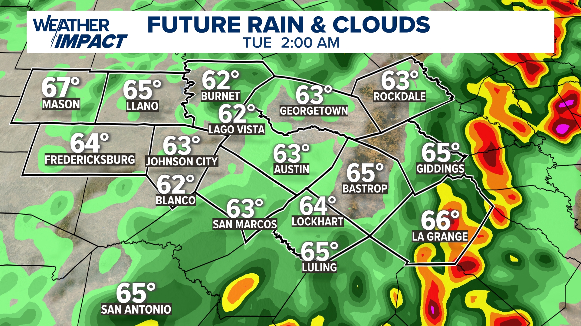Severe storms possible Monday evening in Central Texas | kvue.com