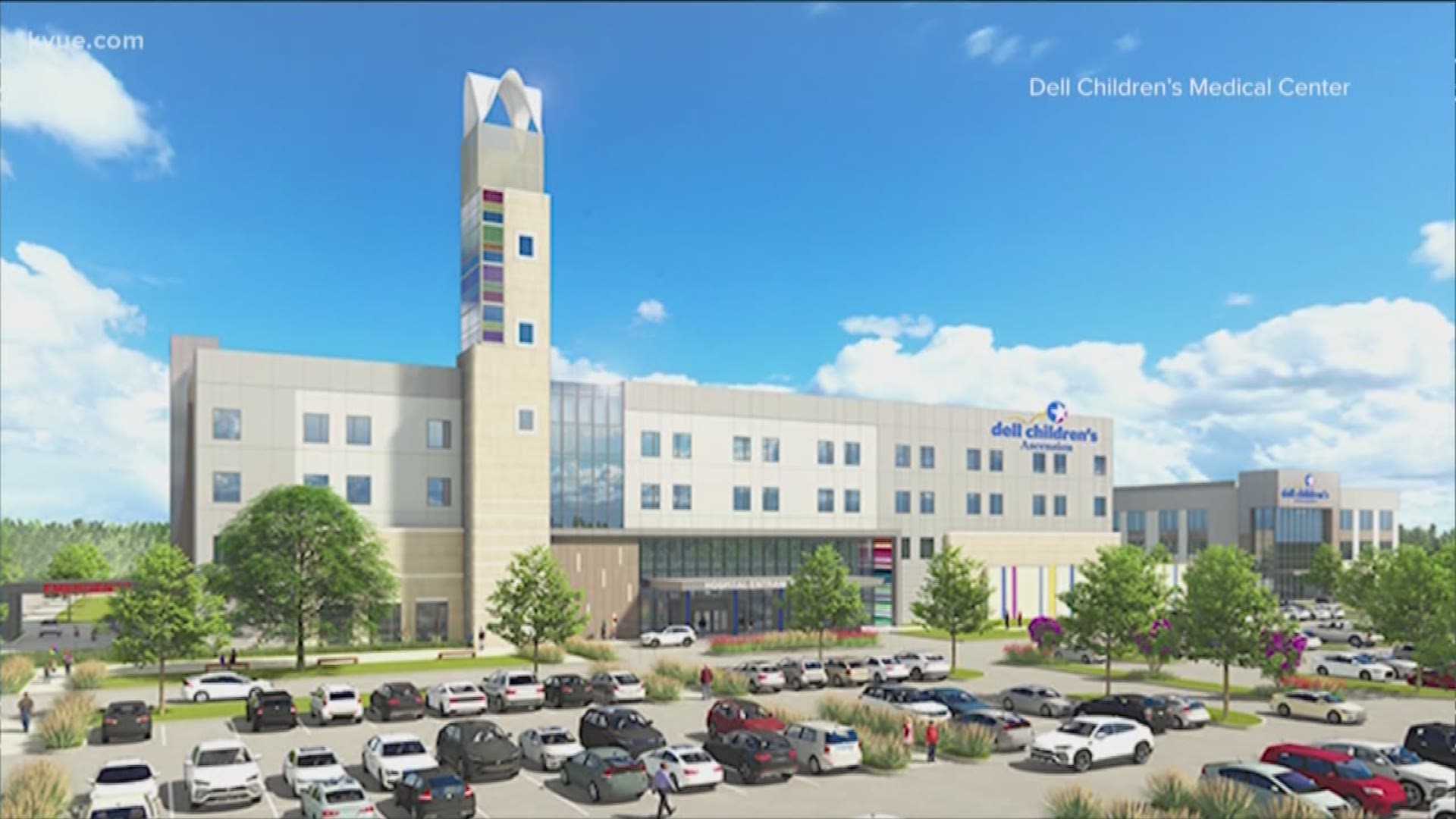 A new children's hospital and medical building will be built in North Austin.