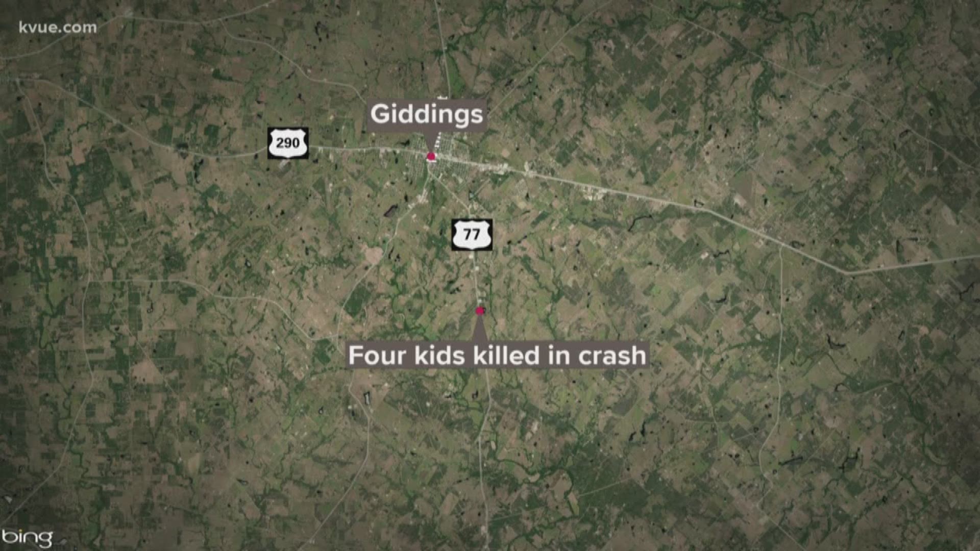 A crash with a semi on U.S. 77 led to the deaths of four children.