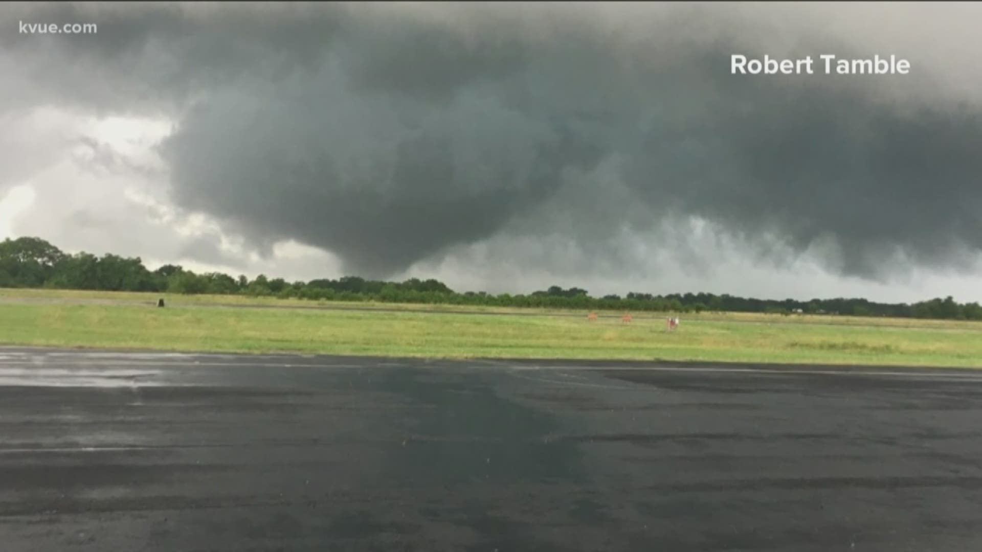 One tornado was confirmed near Smithville and the other in Upton.