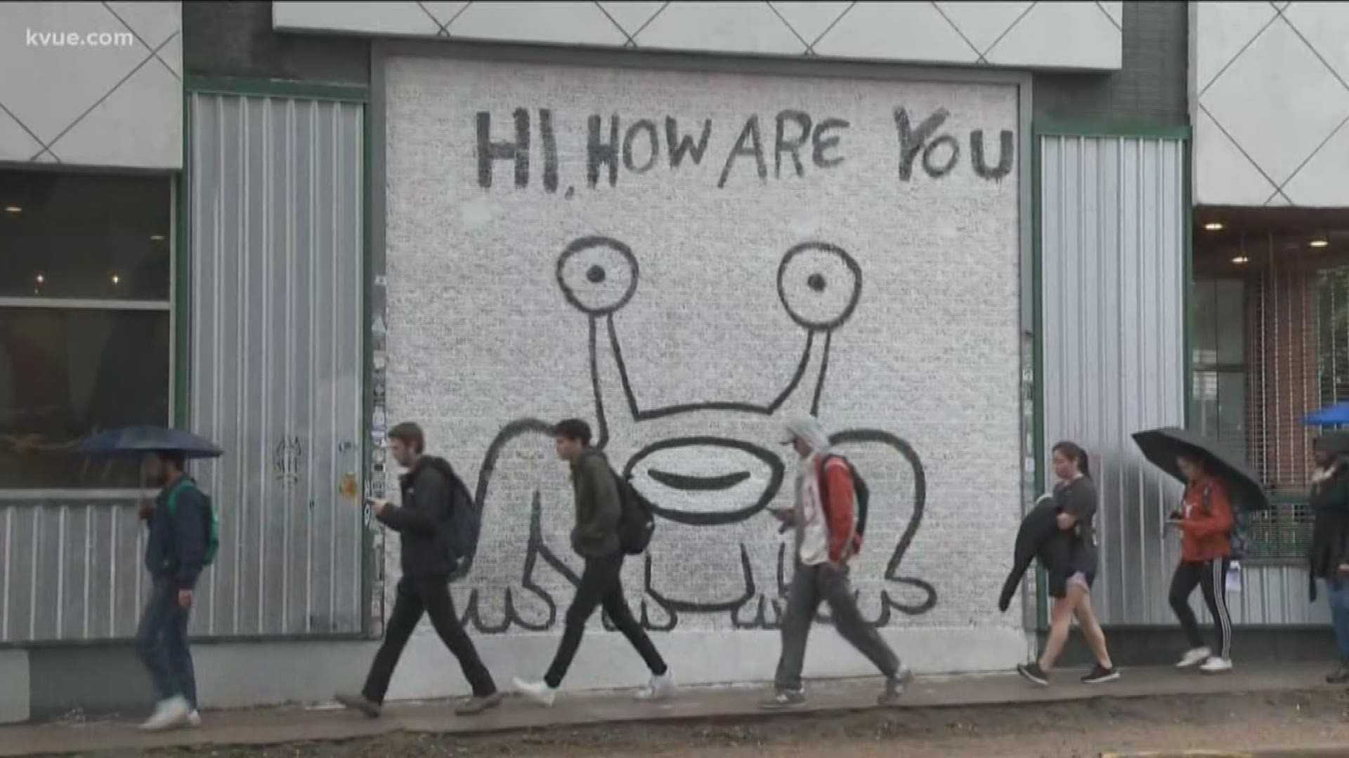 It's a day inspired by artist and musician Daniel Johnston, the man behind Austin's "Hi, How Are You?" mural.