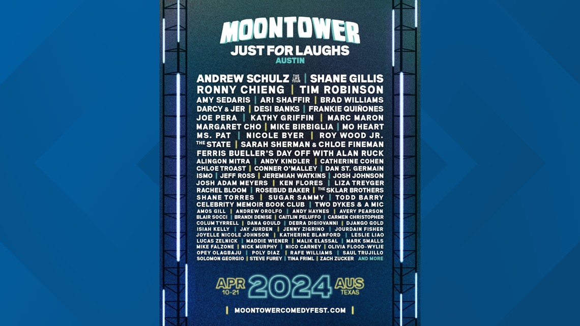Austin Moontower Comedy Fest reveals full lineup - Vimarsana News