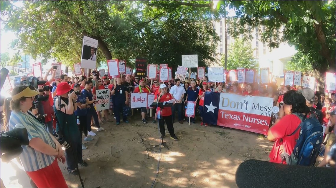 Ascension Seton nurses on one-day strike | kvue.com