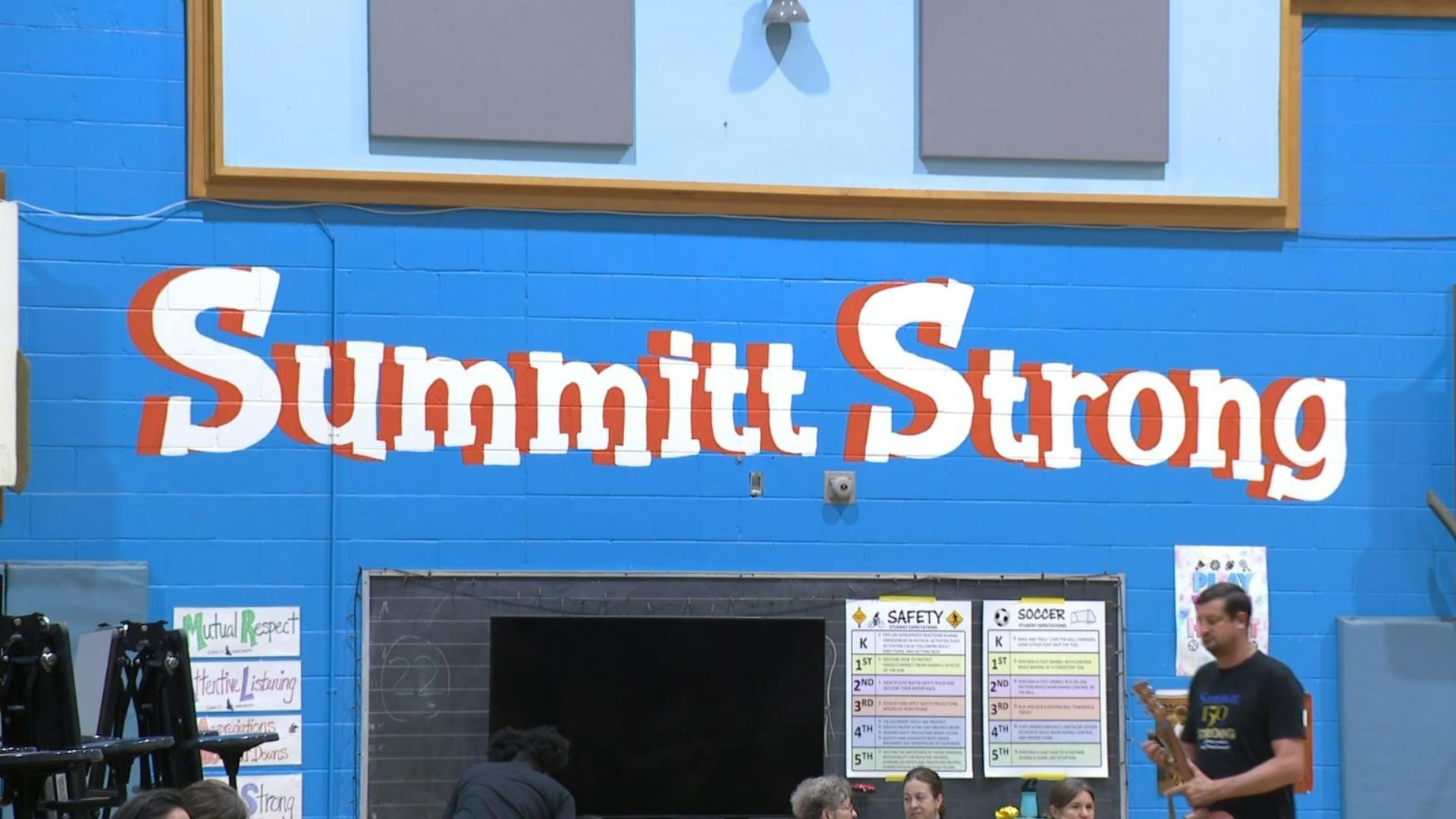 Summit Elementary started as a one-room schoolhouse in 1875.