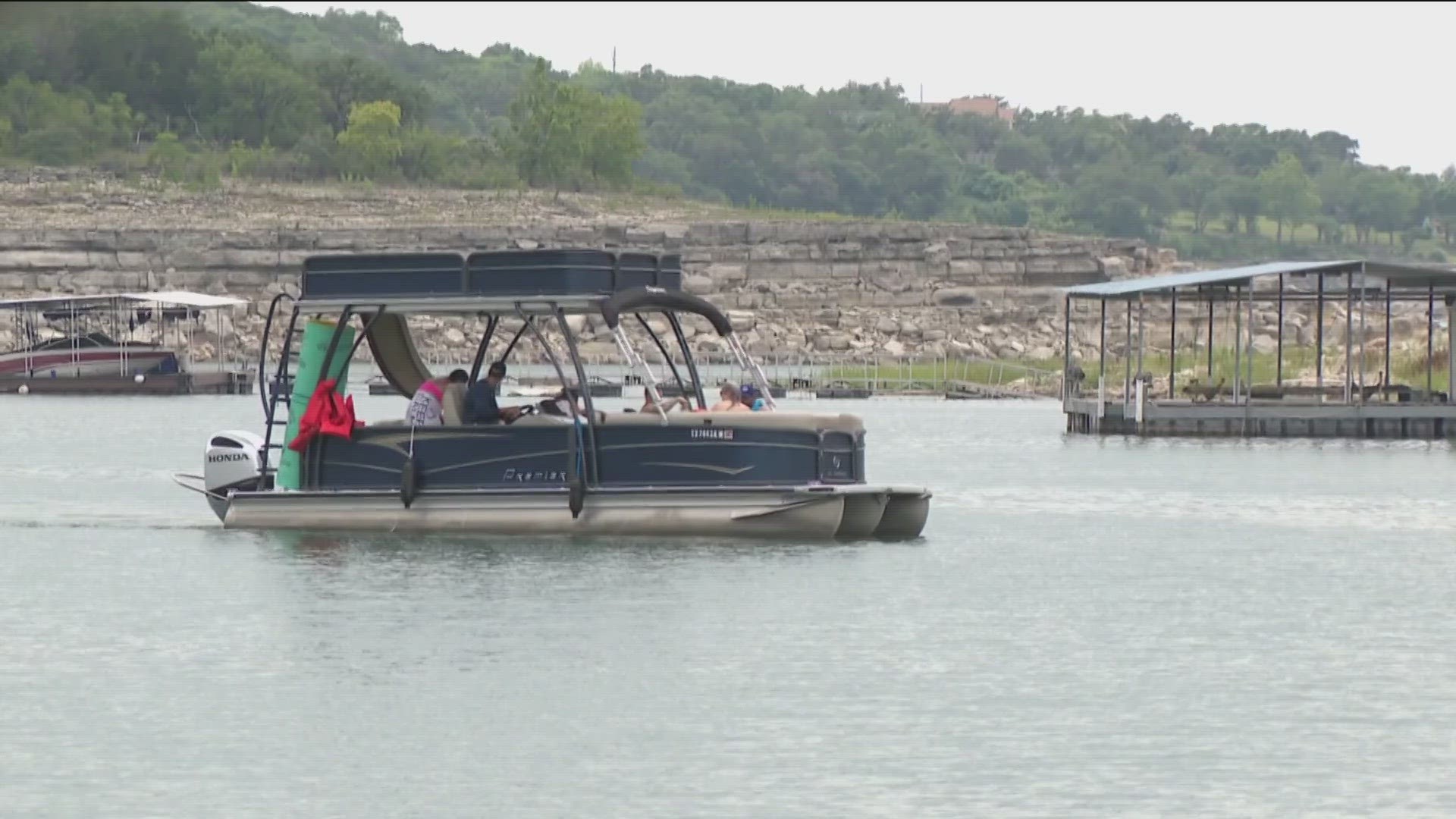 Despite the low lake levels, business owners are still expecting a busy Memorial Day Weekend.
