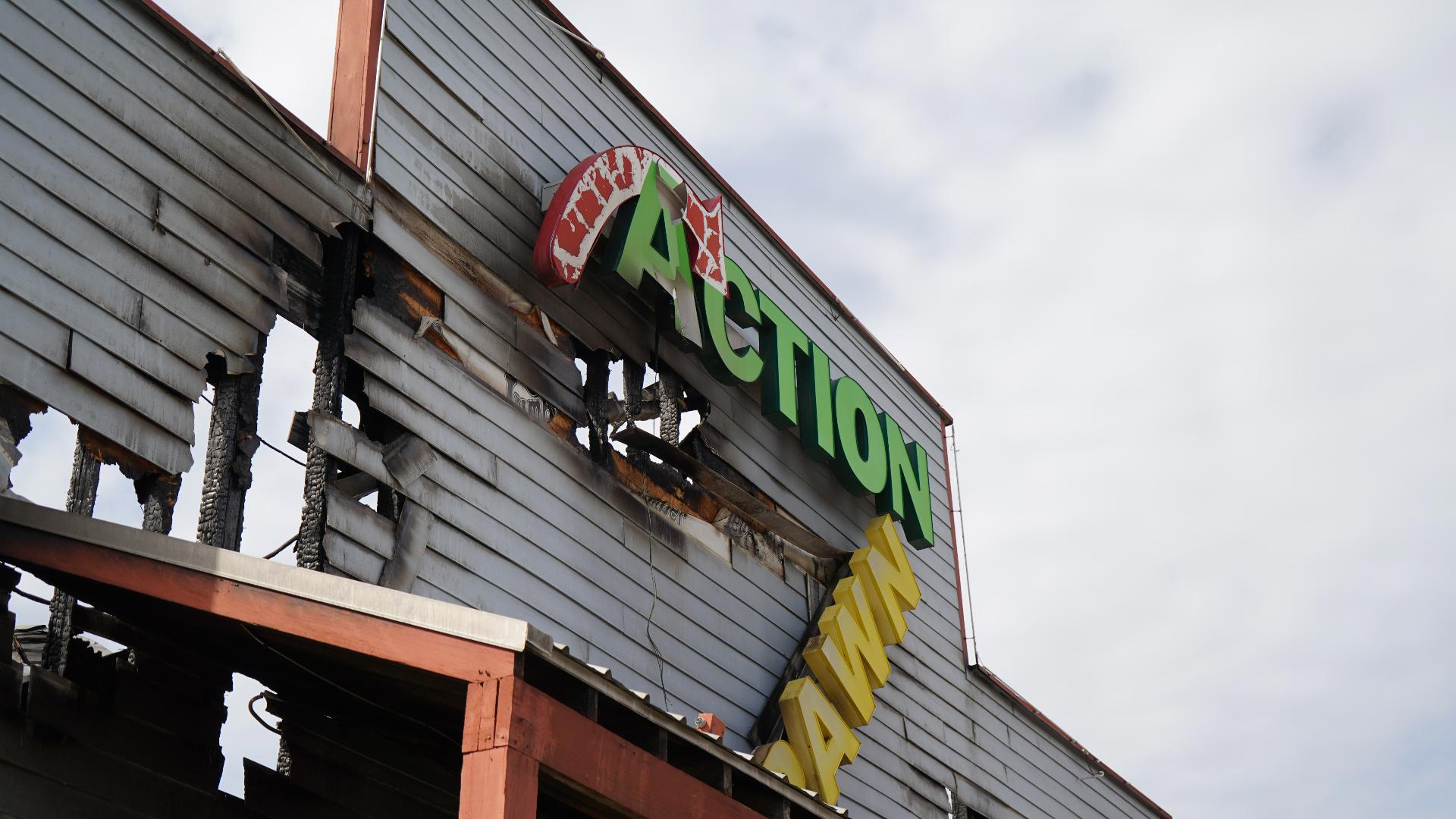 Action Pawn on East Rundberg Lane destroyed by fire Thursday morning ...