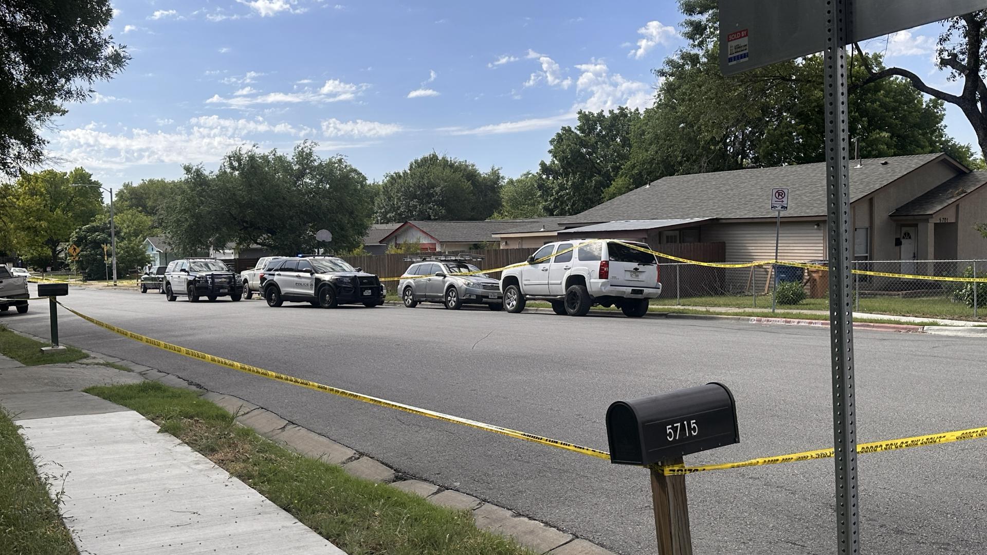 Officers were called to the scene around 6:41 a.m. and located a man with "apparent trauma" near a residence.
