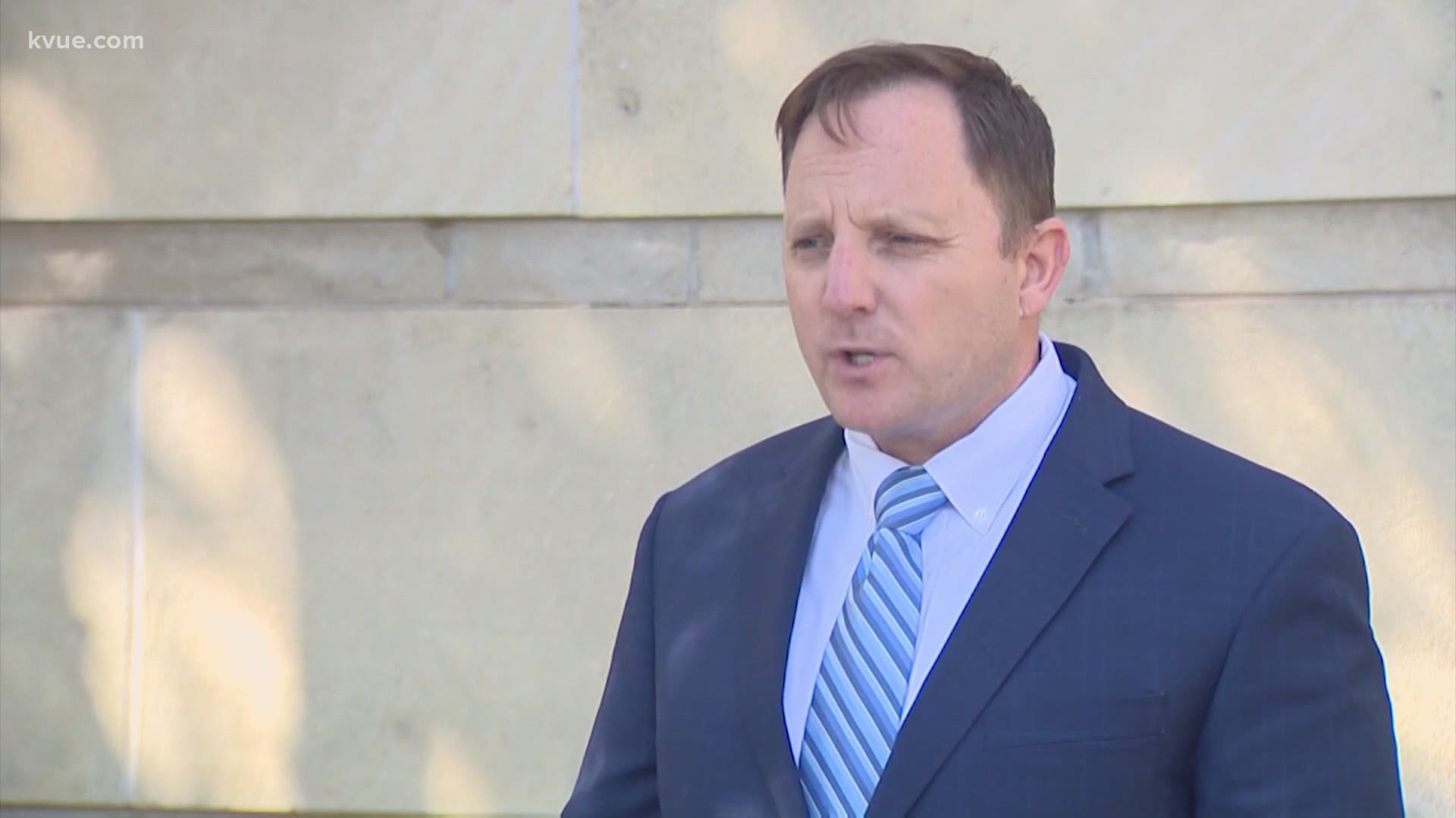 Williamson County Sheriff Robert Chody held a press conference to respond to the indictment shortly after posting bail. He is denying any wrongdoing.