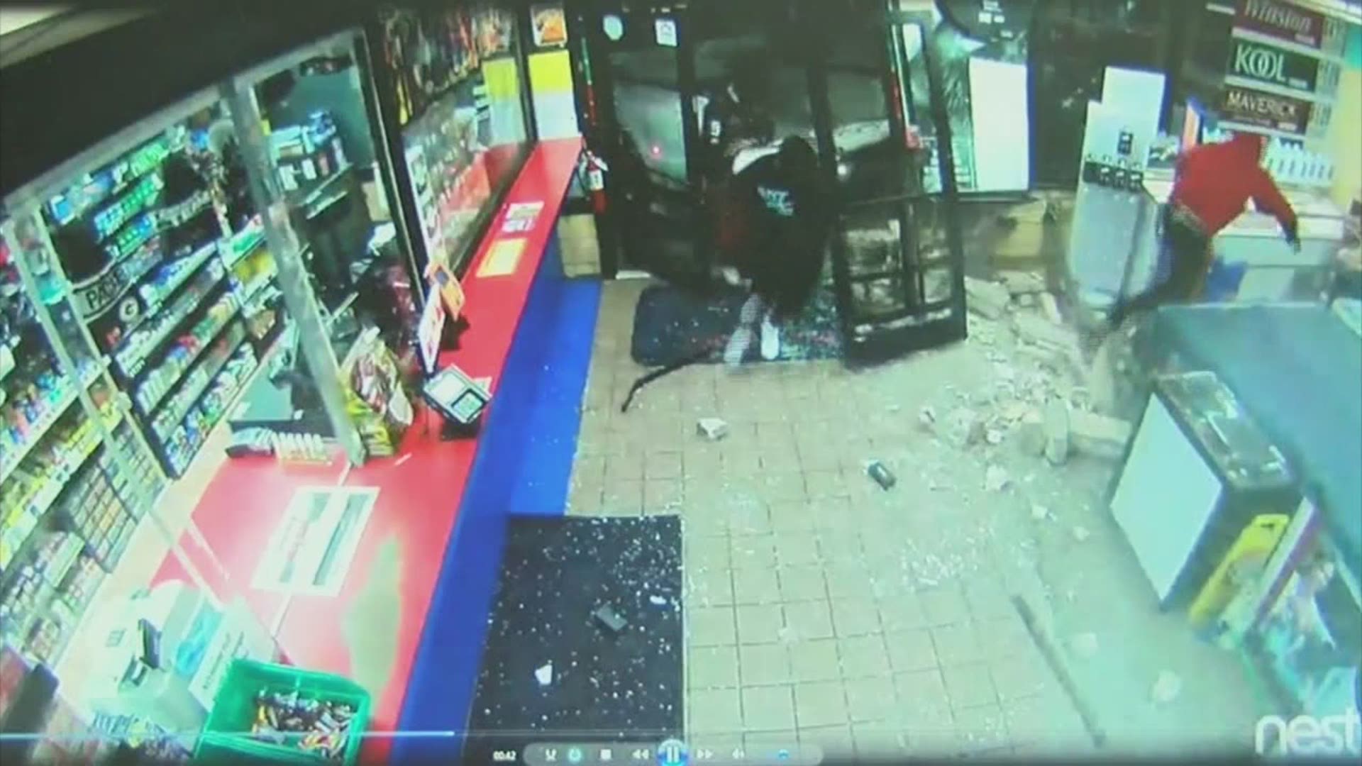 Beaumont ATM smash grab caught on camera kvue