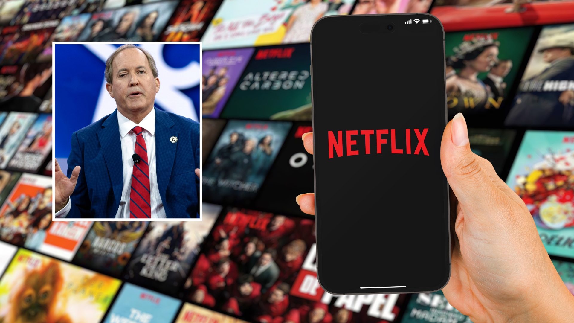 Texas AG Ken Paxton sues Netflix over alleged data collection and ...