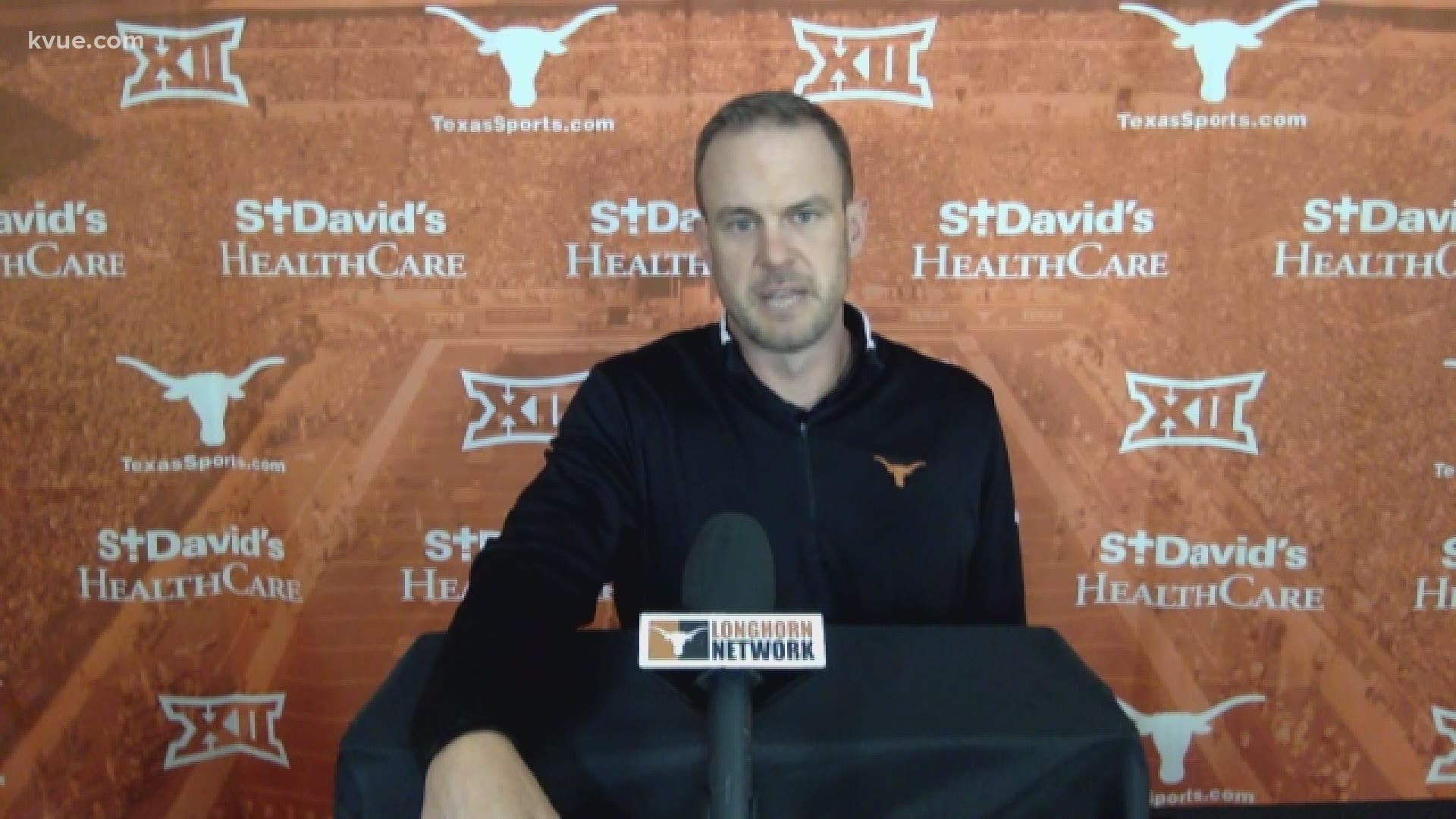 On Monday, Tom Herman was asked if he's worried about his job security. He said he wasn't.
