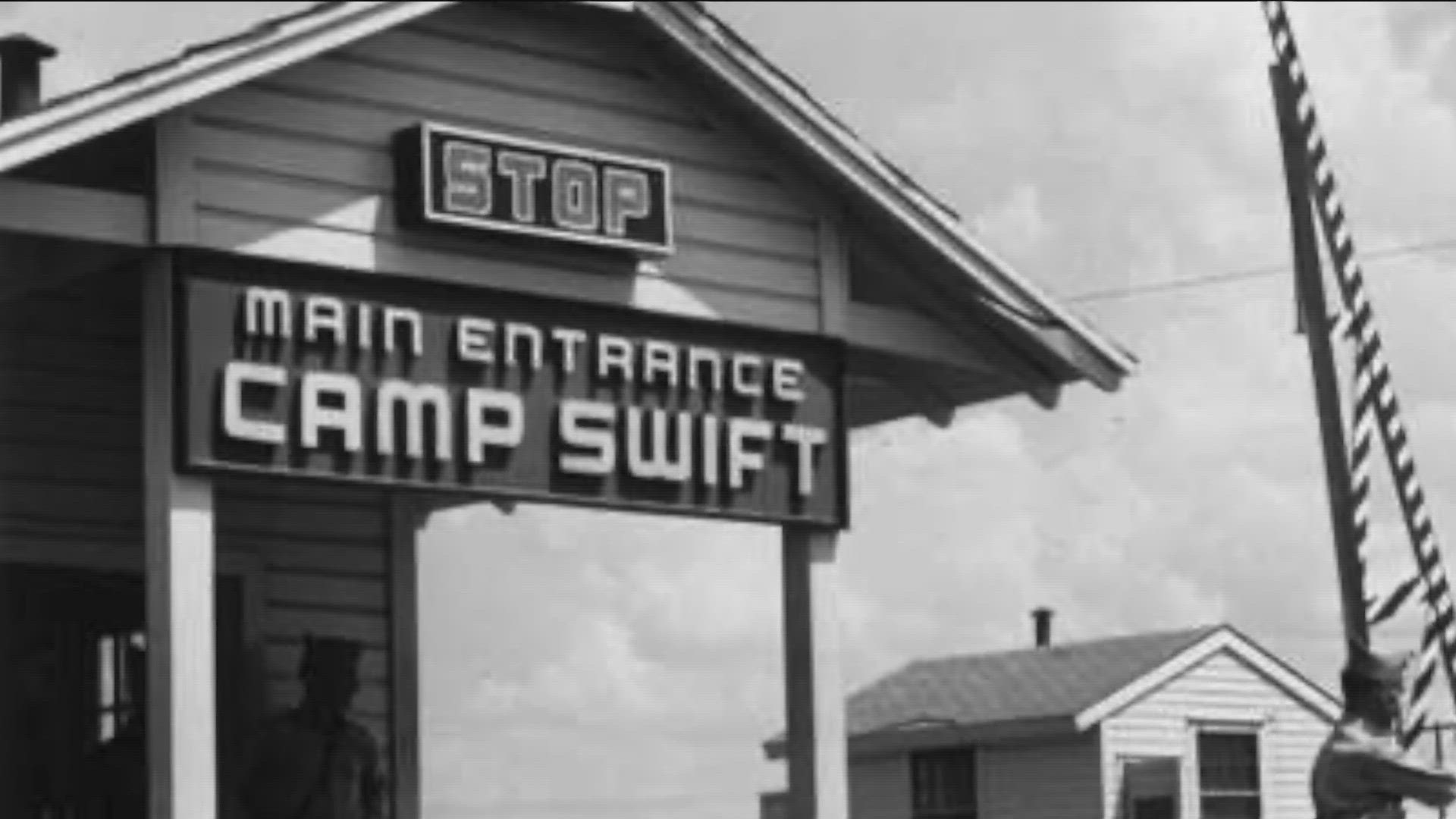 Camp Swift became a major training camp and prisoner of war camp during World War 2.