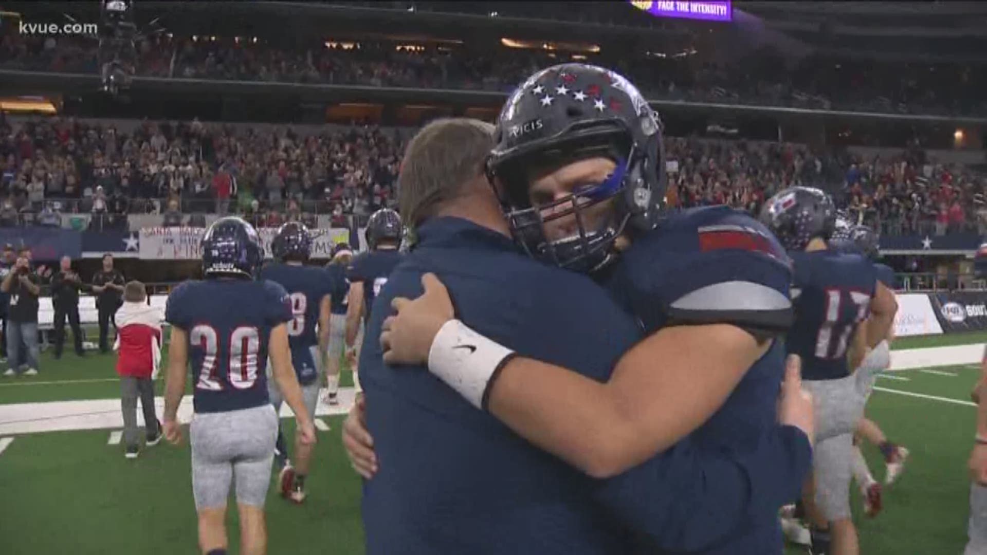 The Texans looked for their third state championship in school history when they kicked off against Pleasant Grove.