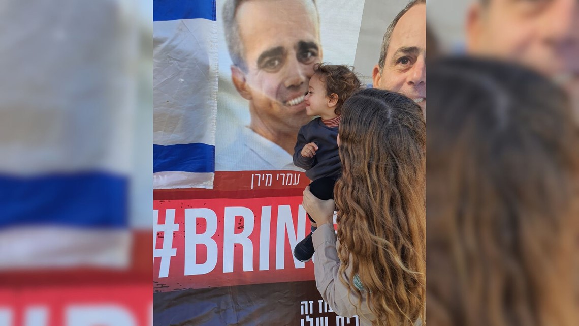 以色列家庭齐聚奥斯汀呼吁立法者和德州人帮助释放人质