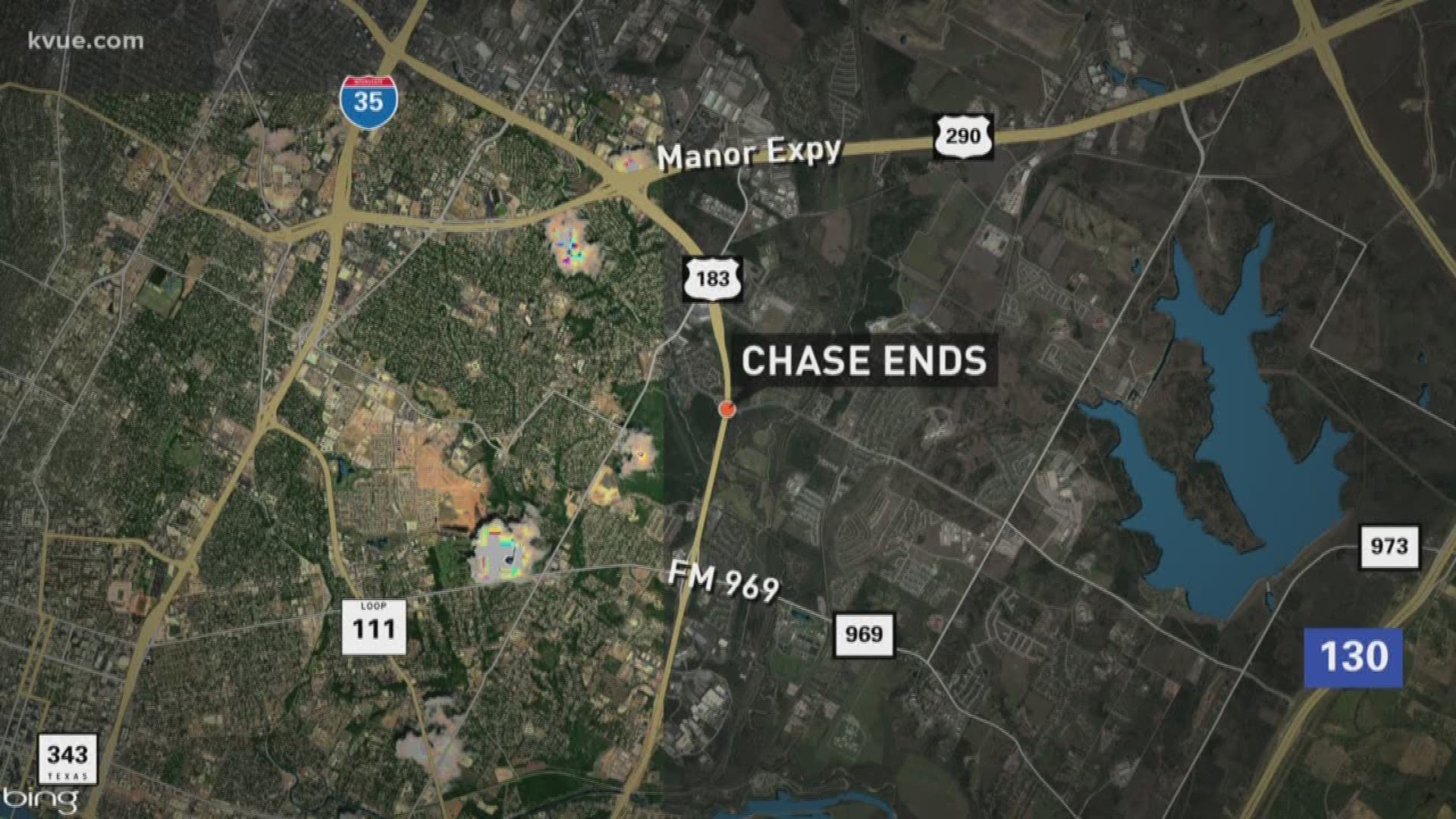 Police chase ends with crash