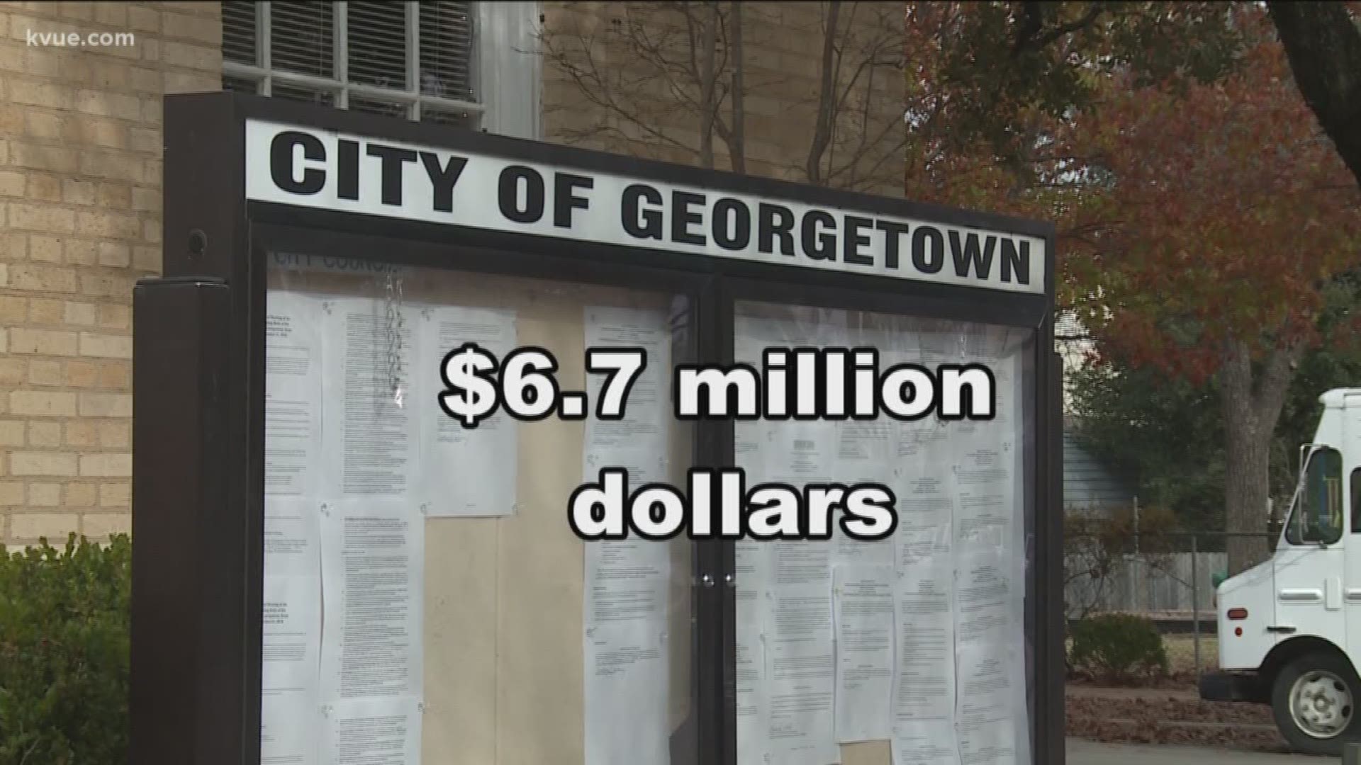 Georgetown is trying to keep up with its growth by switching to all renewable energy. But for now, the city is stuck with a bill that's more than $6 million.