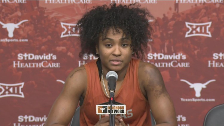 Texas point guard Rori Harmon has had her time on the court