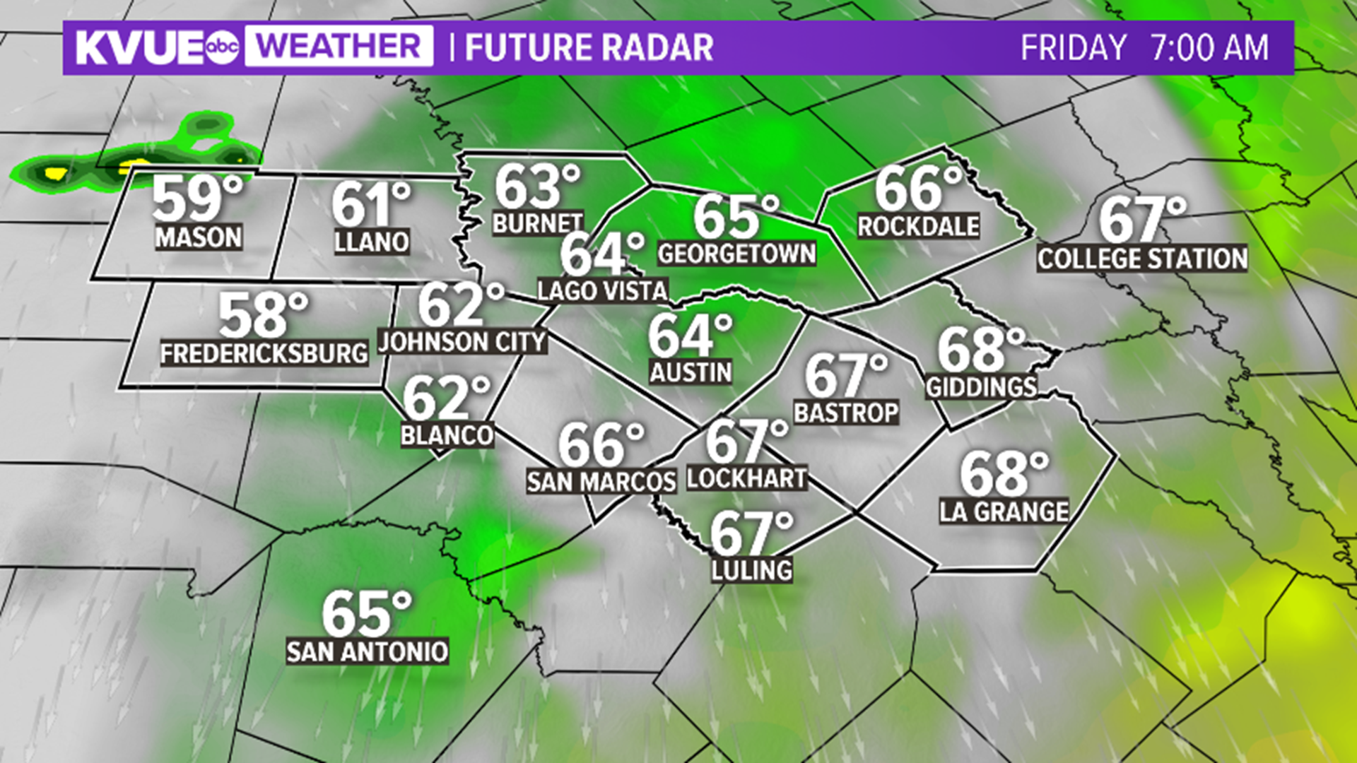 Cold front brings early feelings of fall to Austin area | kvue.com