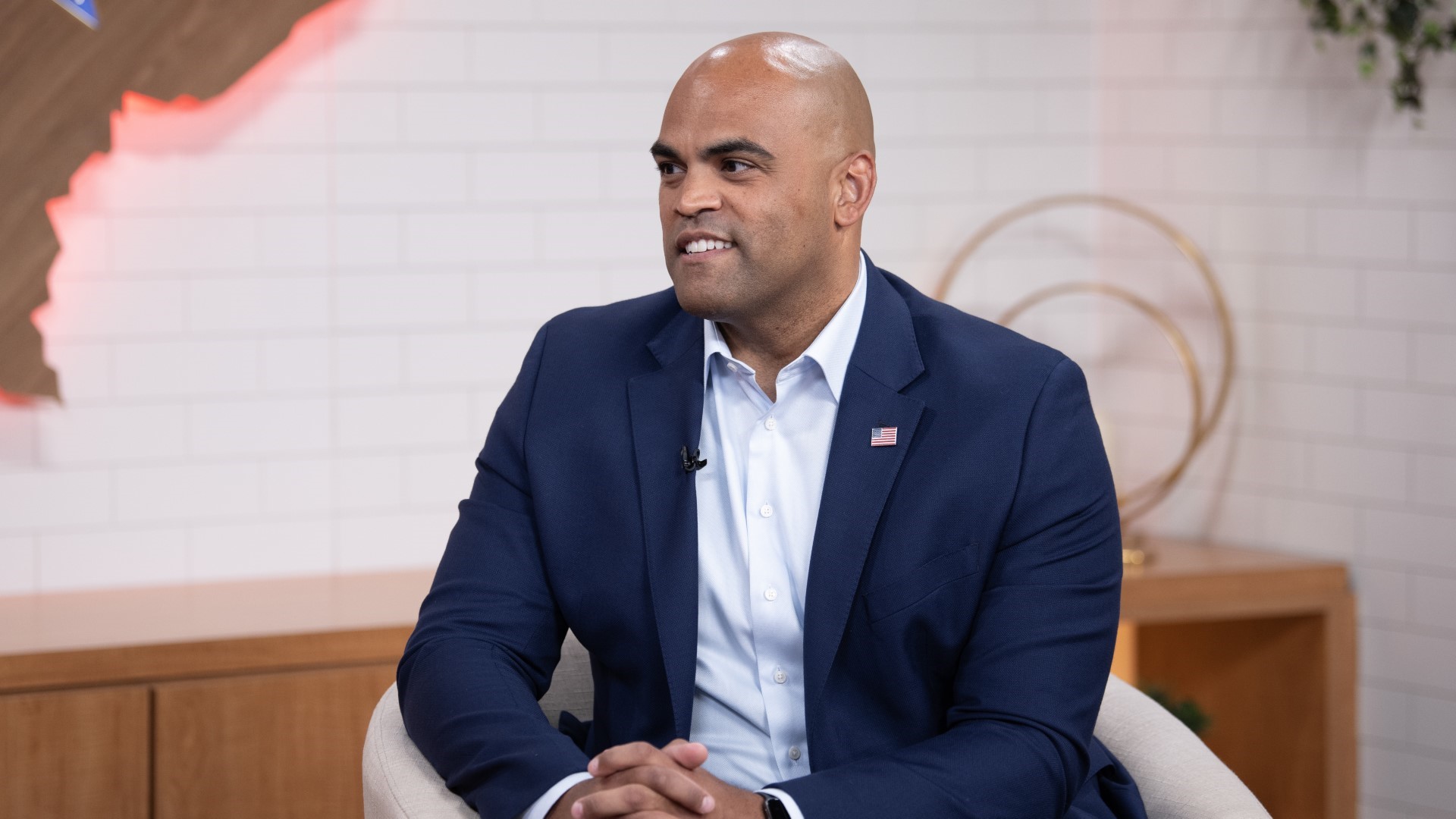 Democratic U.S. Rep. Colin Allred discussed his 2024 U.S. Senate campaign and why he believes he's the Democrats' best candidate to challenge Sen. Ted Cruz.