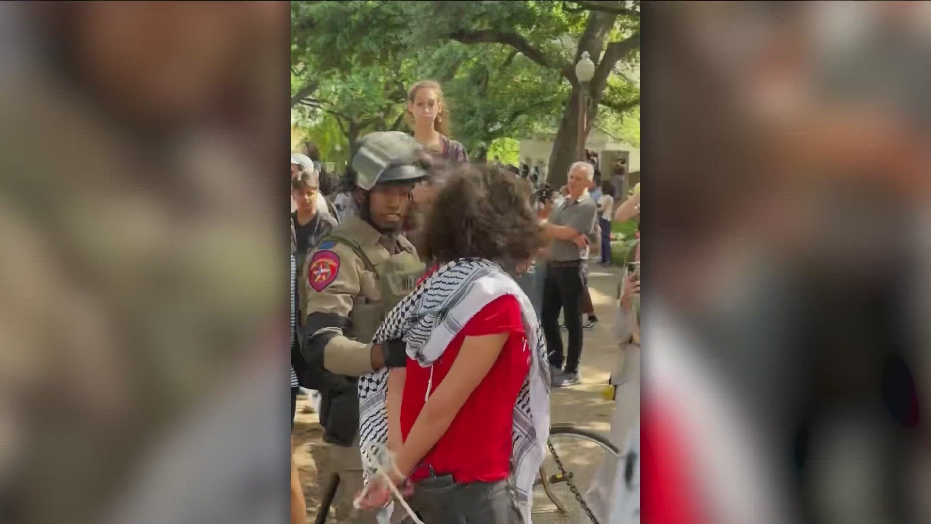 All of the people arrested during the Wednesday protest at the University of Texas at Austin have been released from jail as of Thursday afternoon.