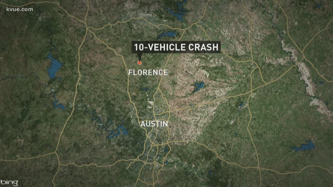 10 vehicle crash closes down Highway 195 in Williamson County, deputies