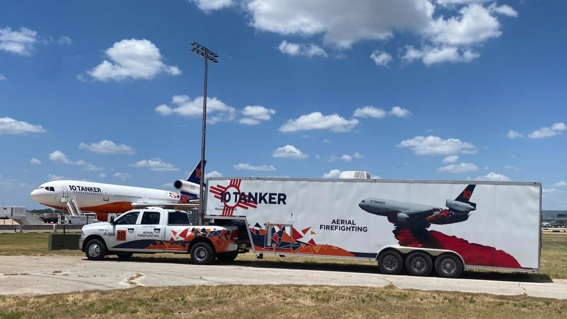 Austin Airtanker Base opens to assist with wildfire activity across ...