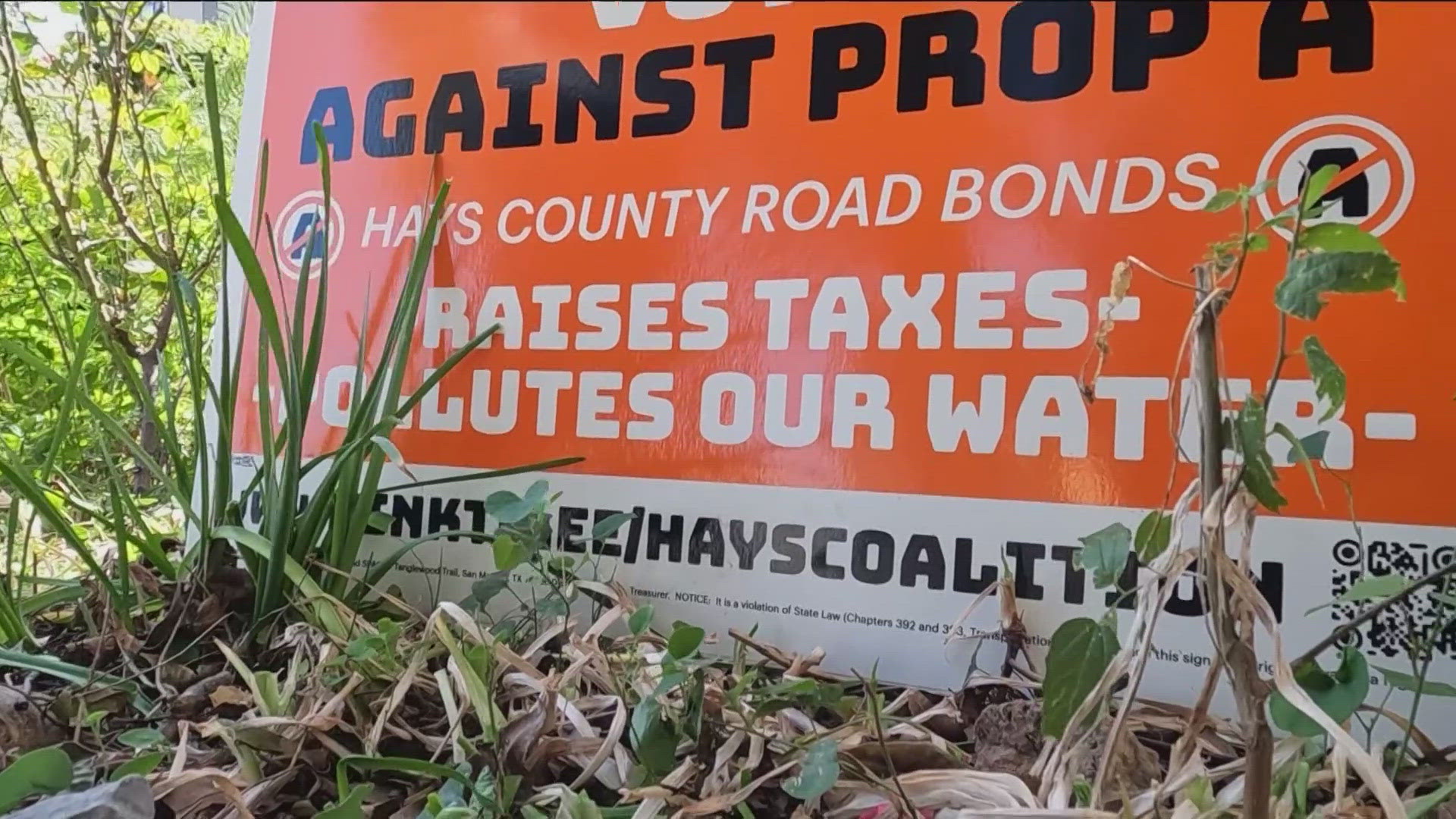 A $440 million road project is now in the hands of voters in Hays County. It would build and improve roads throughout the county.