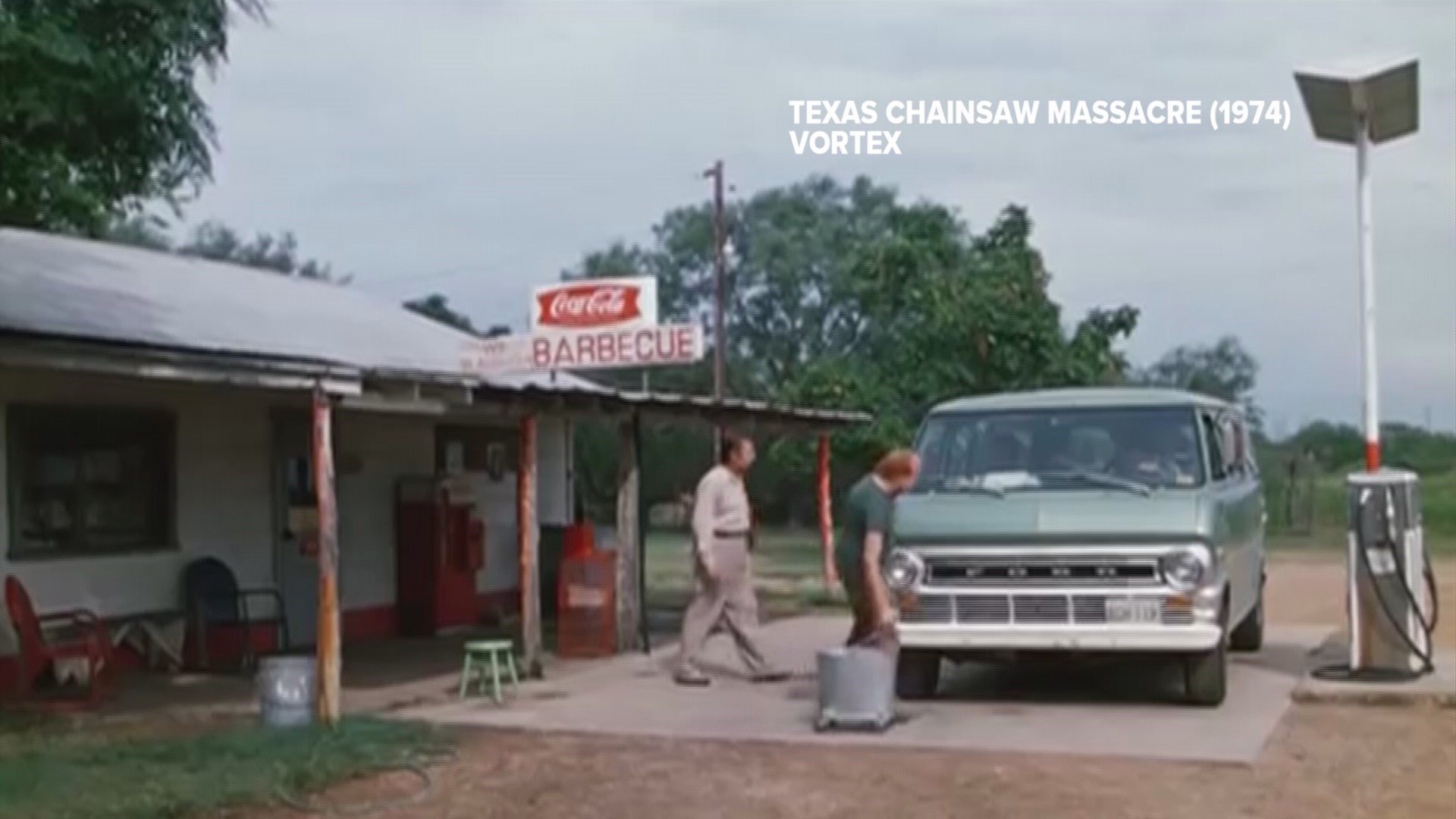 You can eat and sleep at the original Texas Chainsaw Massacre gas station in Bastrop.