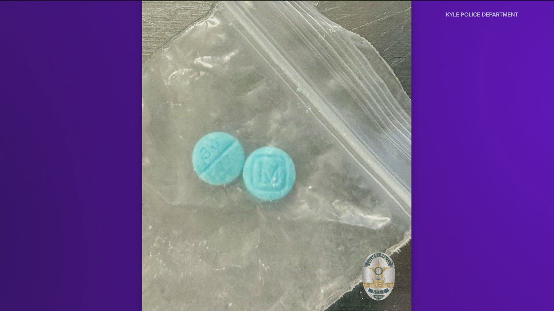 Police in Kyle are once again urging parents to talk to their children about the dangers of fentanyl poisonings after a death over the weekend.