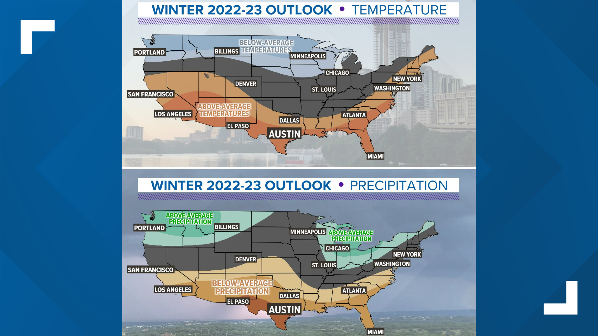 NOAA 2022-23 Winter Outlook calls for warmer and drier than normal ...